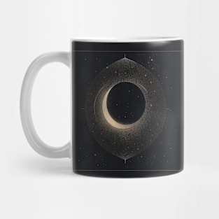 Geometric Illustration of Space Mug